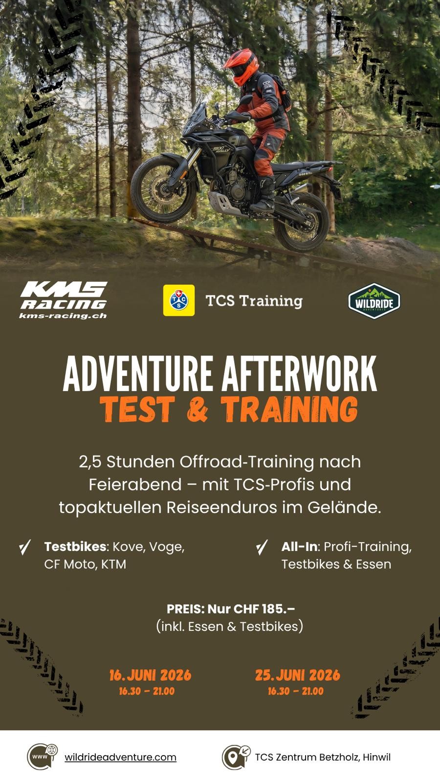 Adventure Afterwork Test & Training #1